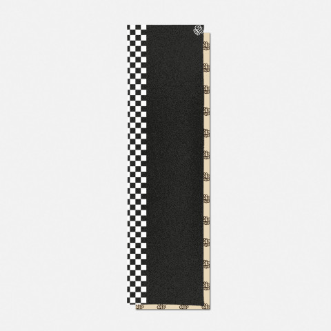 Шкурка для скейтборда dipGrip Side Check Black
